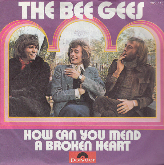 The Bee Gees* : How Can You Mend A Broken Heart (7", Single, Pap)