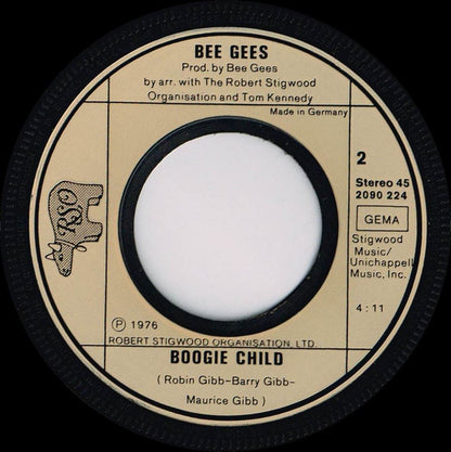 Bee Gees : Children Of The World / Boogie Child (7", Single)