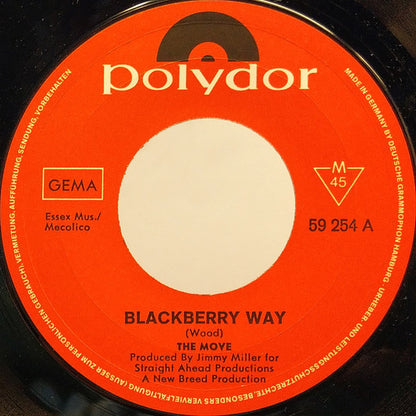 The Move : Blackberry Way (7", Single, Mono)
