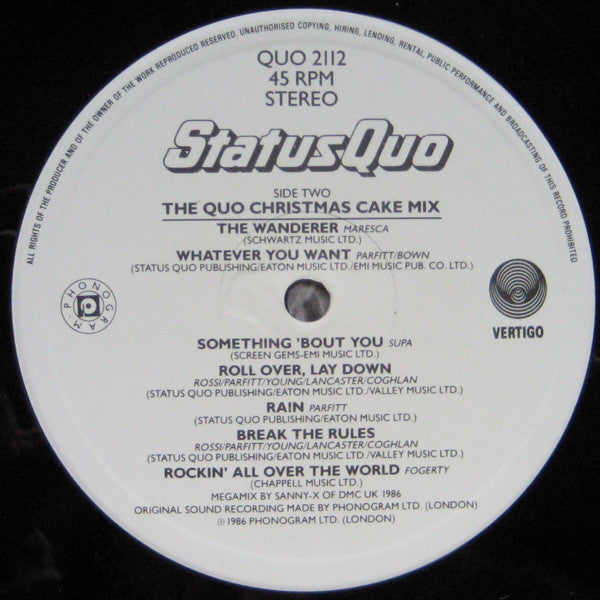 Status Quo : Dreamin' (12", Single)