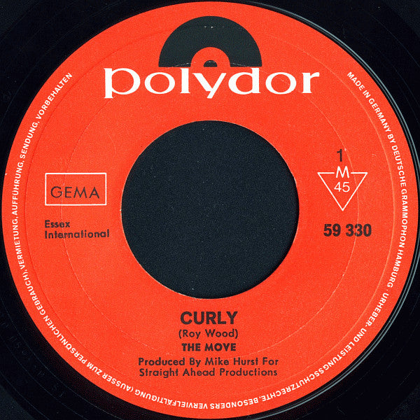 The Move : Curly  (7", Single, Mono)