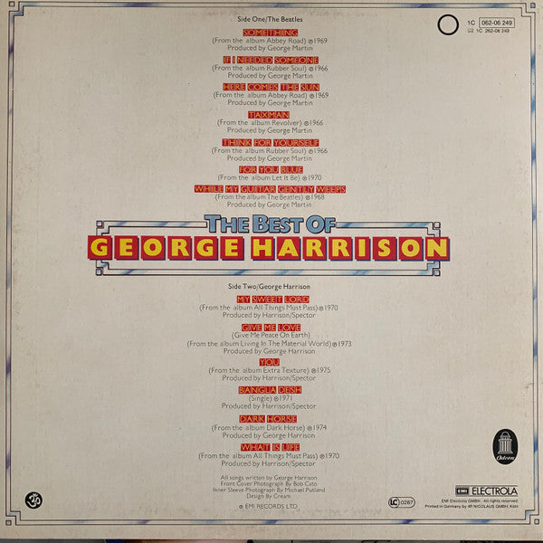 George Harrison : The Best Of George Harrison (LP, Comp)