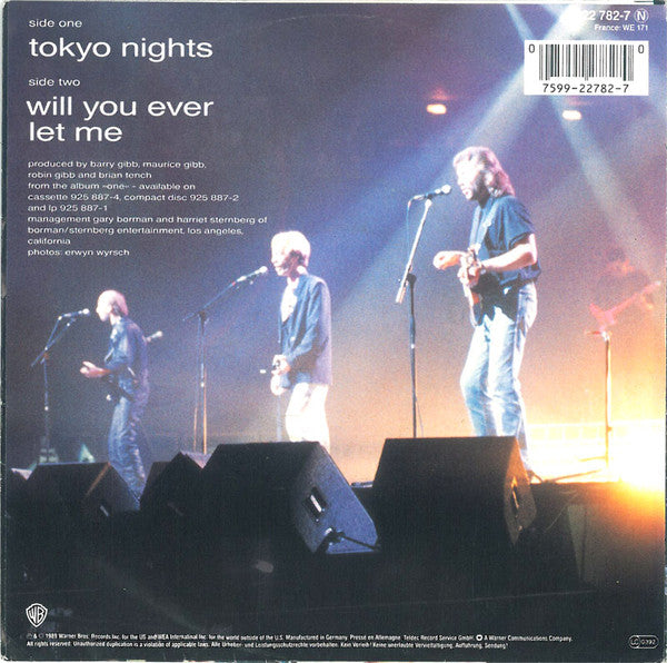 Bee Gees : Tokyo Nights (7", Single, sma)