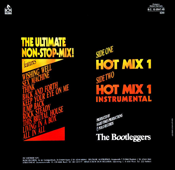 The Bootleggers* : Hot Mix 1 (12", Mixed)