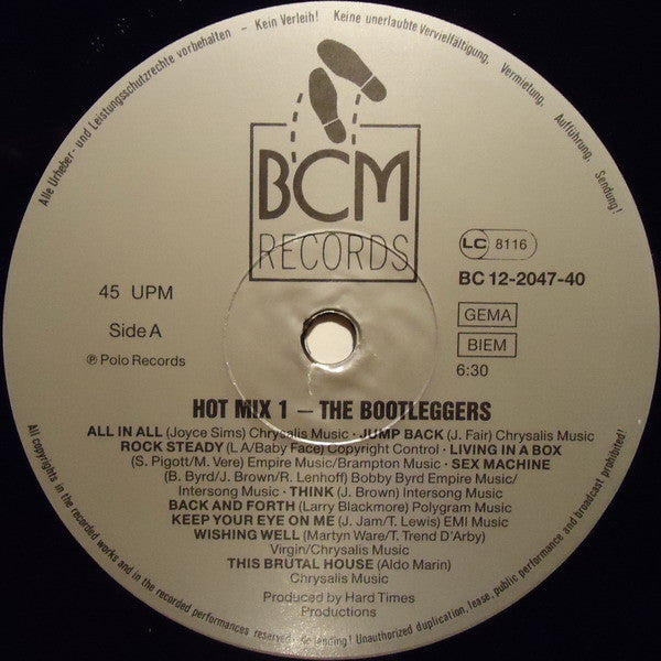 The Bootleggers* : Hot Mix 1 (12", Mixed)