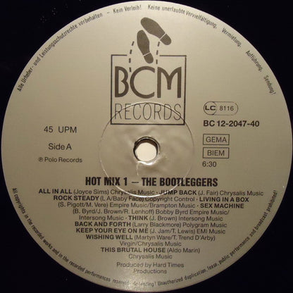 The Bootleggers* : Hot Mix 1 (12", Mixed)