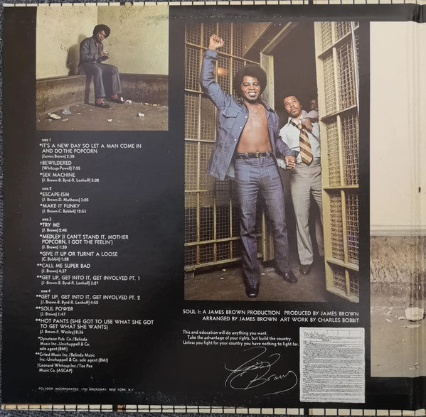 James Brown : Revolution Of The Mind (Recorded Live At The Apollo Vol. III) (2xLP, Album, Ter)