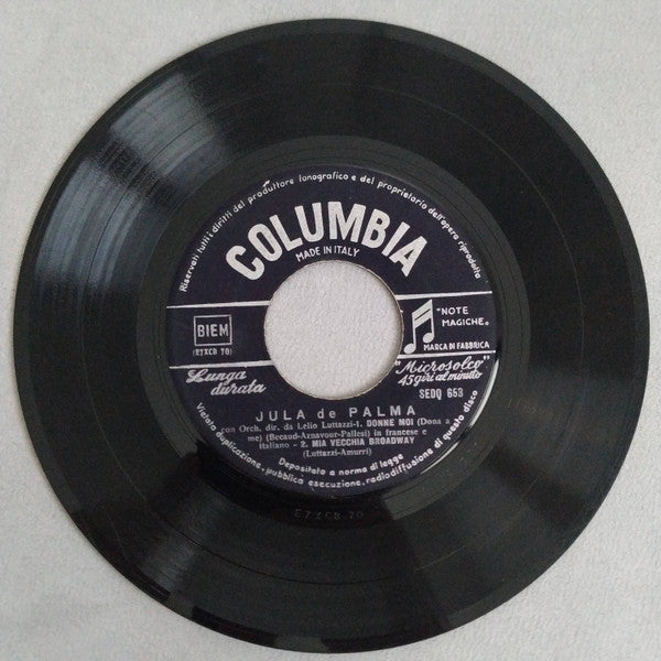 Jula De Palma : Guaglione (7")