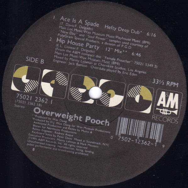 Overweight Pooch : Ace Is A Spade (12")