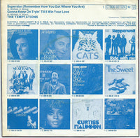 The Temptations : Superstar (7", Single, Mono)