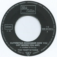The Temptations : Superstar (7", Single, Mono)