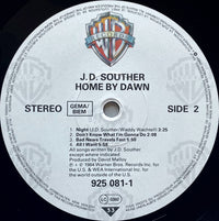 J.D. Souther* : Home By Dawn (LP, Album)
