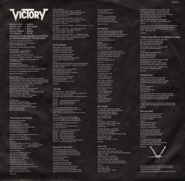 Victory (3) : Don't Get Mad ...Get Even (LP, Album)