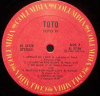 Toto : Toto IV (LP, Album, Don)