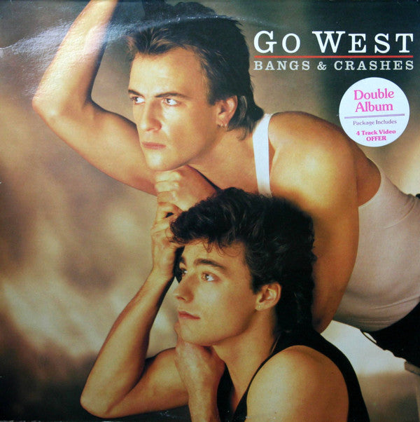 Go West : Bangs & Crashes (2xLP, Album, Comp)