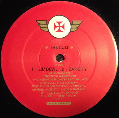 The Cult : Lil' Devil (2x12", Single)