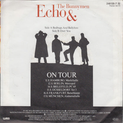 Echo & The Bunnymen : Bedbugs And Ballyhoo (7", Single)