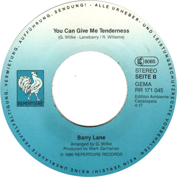 Barry Lane : Journey To The Moon (7")