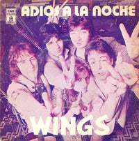 Wings (2) : Adios A La Noche (7", Single)