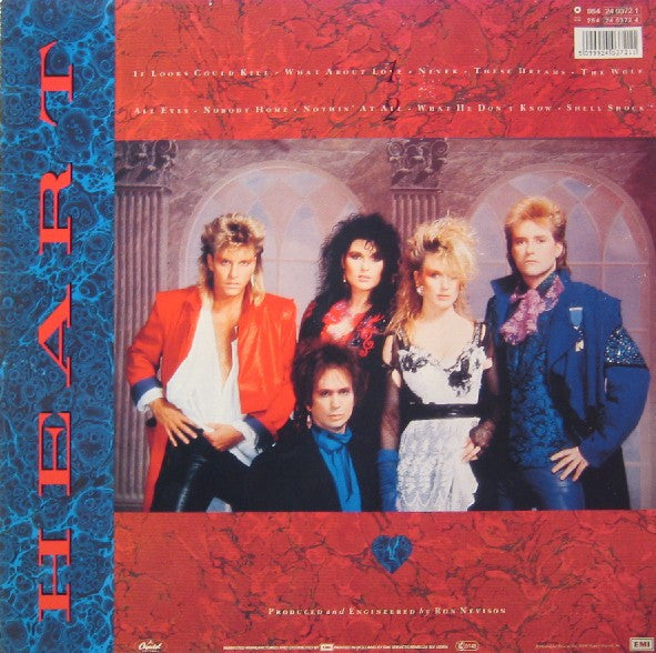 Heart : Heart (LP, Album)