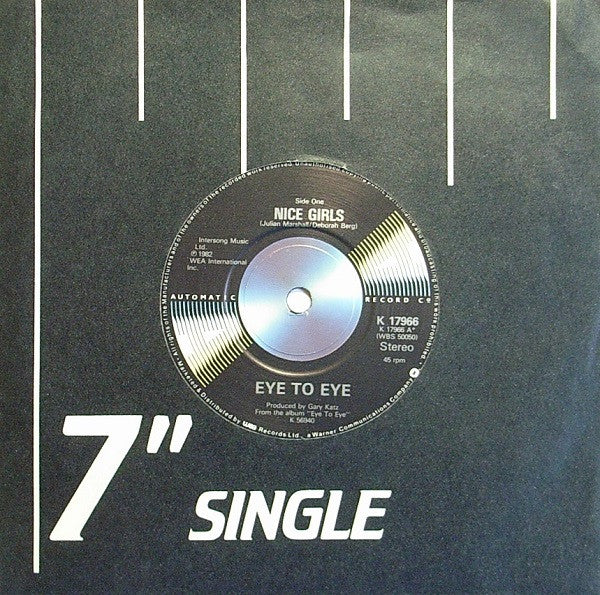 Eye To Eye (2) : Nice Girls (7", Single)