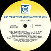 Rick James : You Turn Me On (12", Single, Promo)