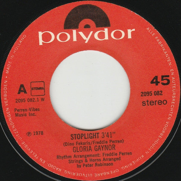 Gloria Gaynor : Stoplight / Anybody Wanna Party? (7", Single)