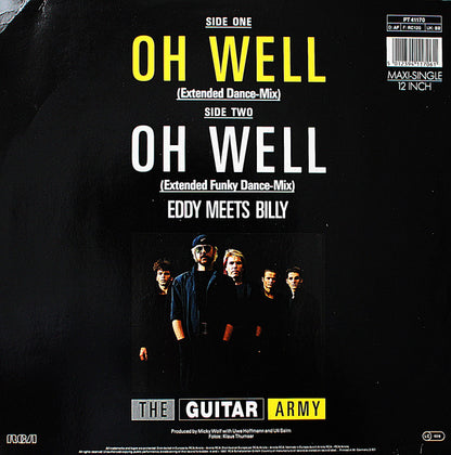 The Guitar Army : Oh Well (12", Maxi, Whi)