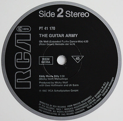 The Guitar Army : Oh Well (12", Maxi, Whi)