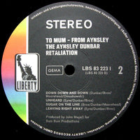 The Aynsley Dunbar Retaliation : To Mum, From Aynsley And The Boys (LP, Album)