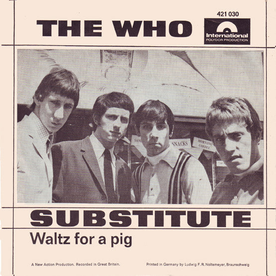 The Who : Substitute (7", Single, Mono)