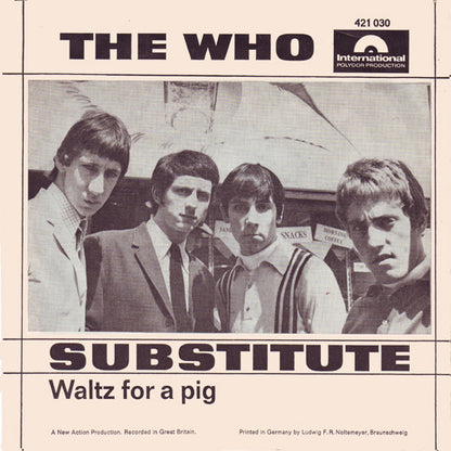 The Who : Substitute (7", Single, Mono)