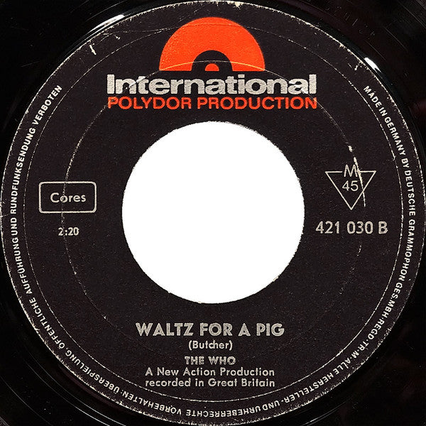 The Who : Substitute (7", Single, Mono)