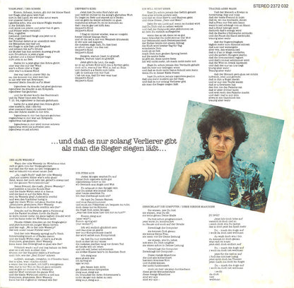 Georg Danzer & Band : Traurig Aber Wahr (LP, Album, Inj)