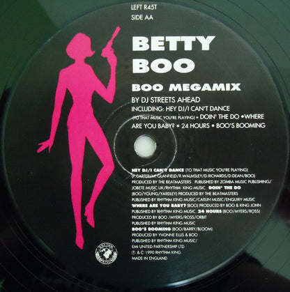 Betty Boo : 24 Hours (The Remixes) (12", S/Edition)