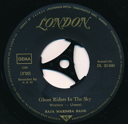 Baja Marimba Band : Ghost Riders In The Sky / Sabor A Mi (7", Single)