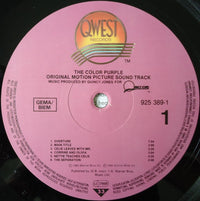 Quincy Jones : The Color Purple (Original Motion Picture Sound Track) (2xLP, Album)