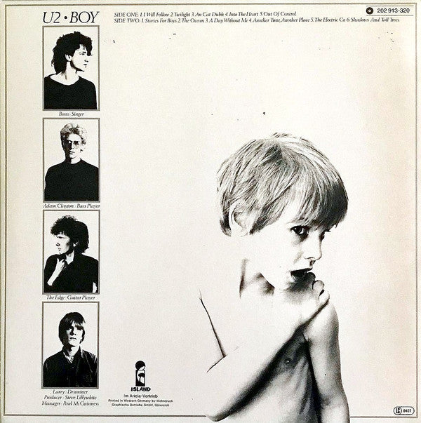 U2 : Boy (LP, Album)