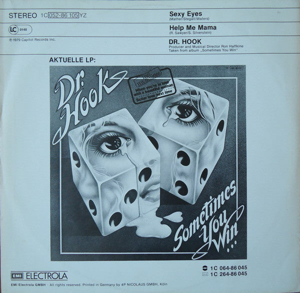 Dr. Hook : Sexy Eyes (12", Maxi)