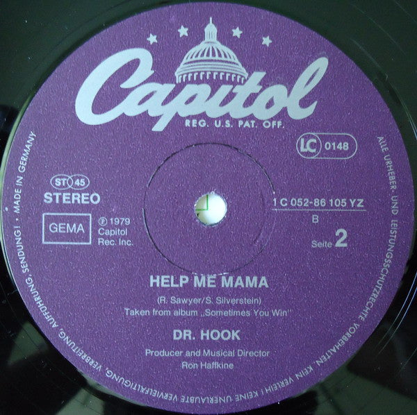 Dr. Hook : Sexy Eyes (12", Maxi)