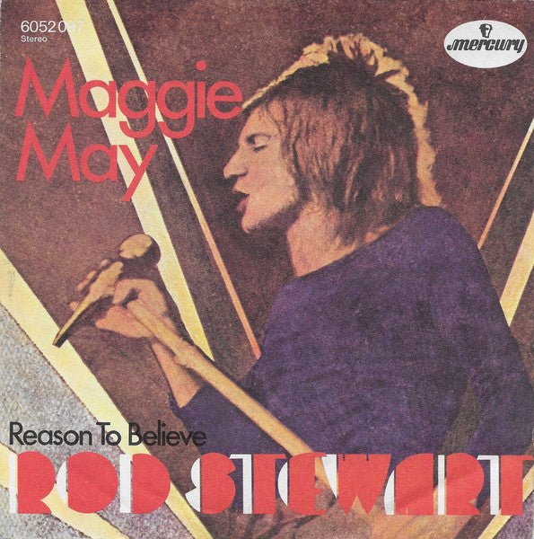 Rod Stewart : Maggie May (7", Single)