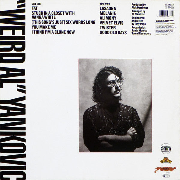 "Weird Al" Yankovic : Even Worse (LP, Album)
