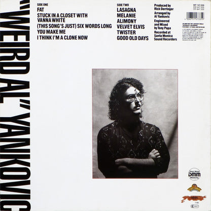 "Weird Al" Yankovic : Even Worse (LP, Album)