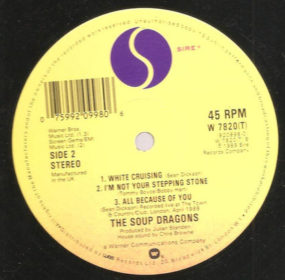 The Soup Dragons : Kingdom Chairs (12", Single, Orl)