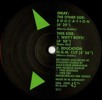 Okay* : Education (12", Maxi)