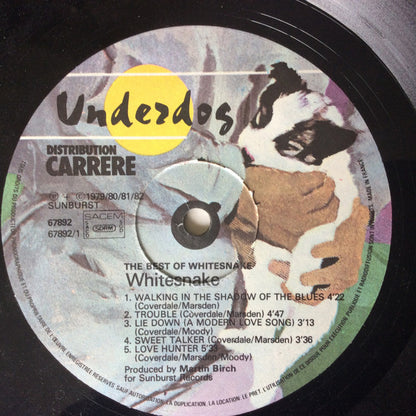 Whitesnake : The Best Of Whitesnake (LP, Comp)