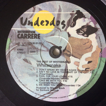 Whitesnake : The Best Of Whitesnake (LP, Comp)