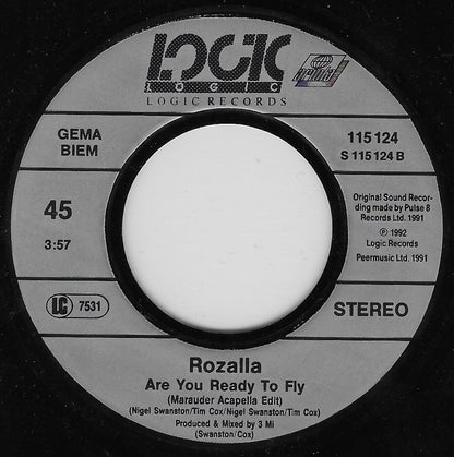 Rozalla : Are You Ready To Fly (7", Single)
