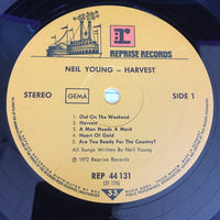 Neil Young : Harvest (LP, Album, Gat)