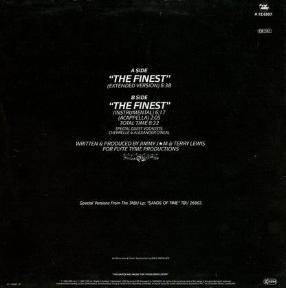 The S.O.S. Band : The Finest (Extended Version) (12", Maxi)